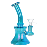 Dogg Lbs Everyday Electroplated Glass Water Pipe | 6.75" | 14mm F | Colors Vary