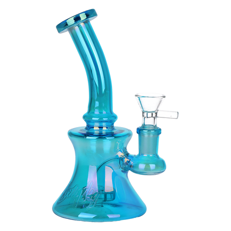 Dogg Lbs Everyday Electroplated Glass Water Pipe | 6.75" | 14mm F | Colors Vary