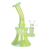 Dogg Lbs Everyday Electroplated Glass Water Pipe | 6.75" | 14mm F | Colors Vary