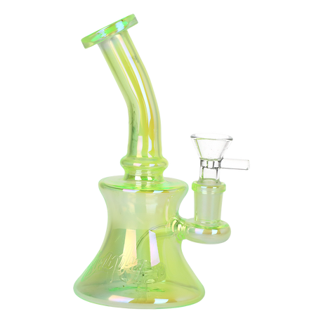 Dogg Lbs Everyday Electroplated Glass Water Pipe | 6.75" | 14mm F | Colors Vary