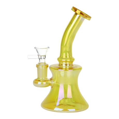 Dogg Lbs Everyday Electroplated Glass Water Pipe | 6.75" | 14mm F | Colors Vary