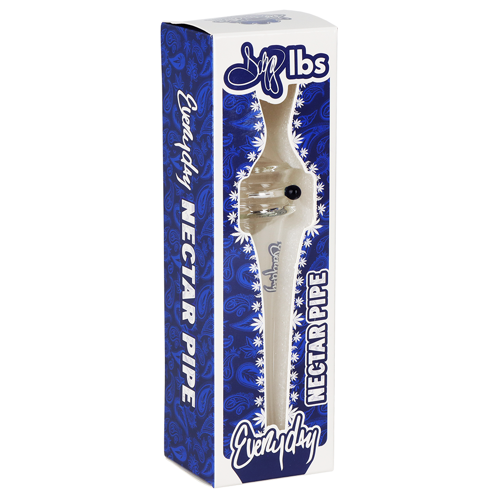 Dogg Lbs Everyday Glass Nectar Pipe Dab Straw | 6"