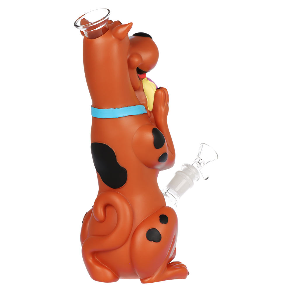 Doggie Snacks Glass & Vinyl Water Pipe | 10.75" | 14mm F