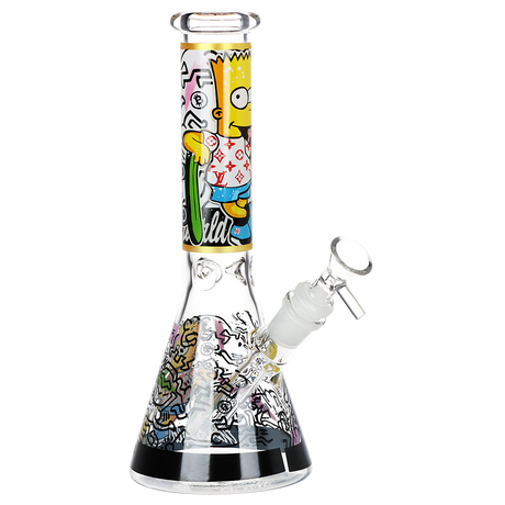 Don't Have A Cow Beaker Glass Water Pipe | 10" | 14mm F | Designs Vary