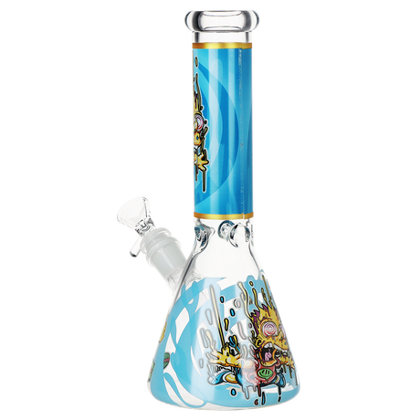 Don't Have A Cow Beaker Glass Water Pipe | 10" | 14mm F | Designs Vary