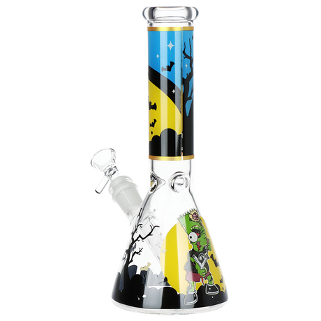 Don't Have A Cow Beaker Glass Water Pipe | 10" | 14mm F | Designs Vary