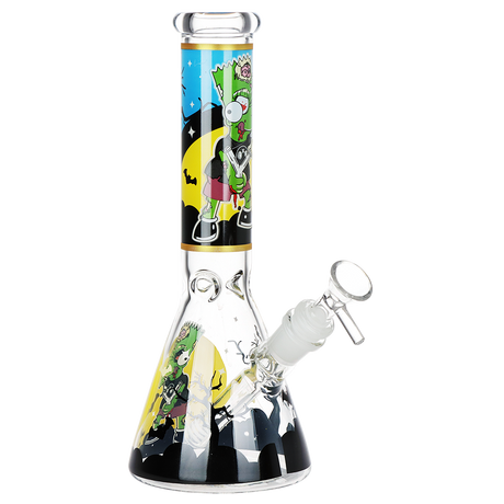 Don't Have A Cow Beaker Glass Water Pipe | 10" | 14mm F | Designs Vary