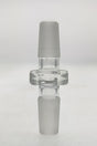 Thick Ass Glass Double Male Adapter, 14mm to 10mm, for Dome & Nail, Front View