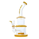 Double Stack Dual-Chamber Perc 10" Rig