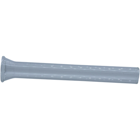 LA Pipes Borosilicate Glass Down-Stem for Grommet Joint Water-Pipes, Front View