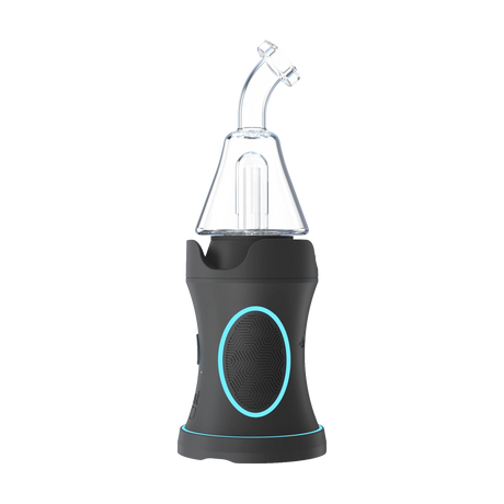 Dr Dabber Boost Evo Vaporizer with Quartz Atomizer and Glass Attachment, Front View