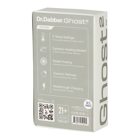 Dr. Dabber Ghost˛ Concentrate Vaporizer | 1000mAh