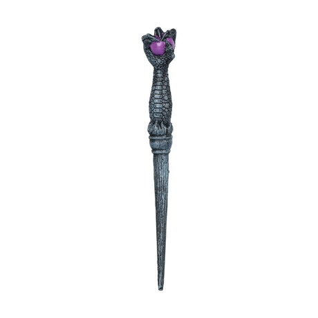 Polyresin Dragon Claw Magic Wand, 9.5" length, perfect for novelty gift - front view