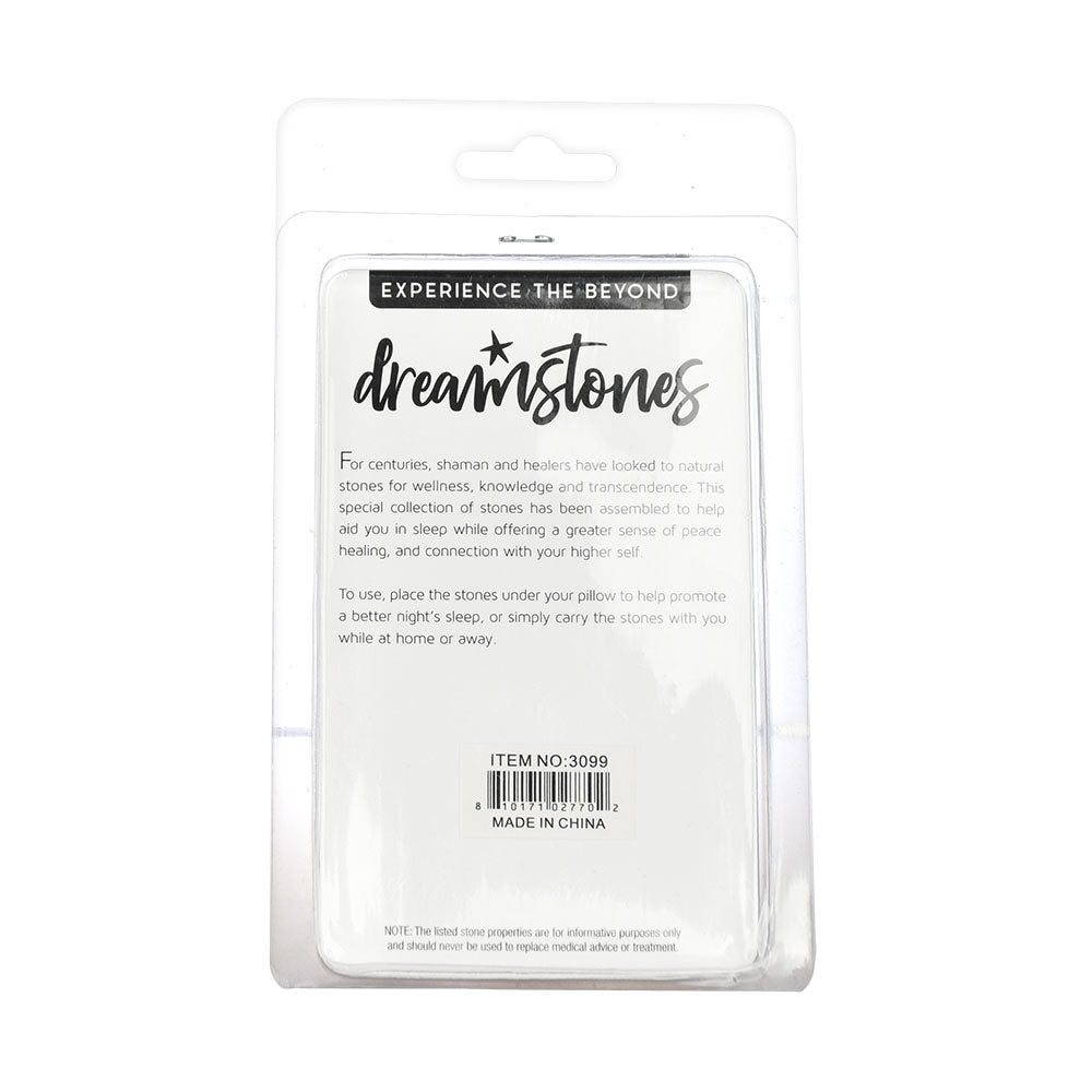 Dream Stones Gemstone 4pc Kit in packaging, front view, for enhanced sleep and healing