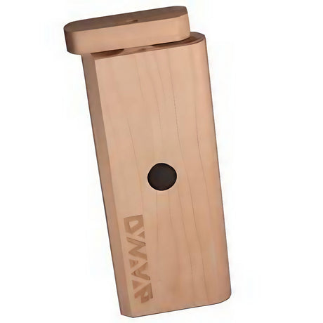 DynaVap DynaStash in Maple - Front View, Portable Wooden Storage for Vaporizers