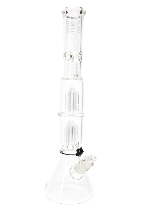 ROOR Tech 17″ Beaker Bong with Double Tree Percs – 5mm Glass