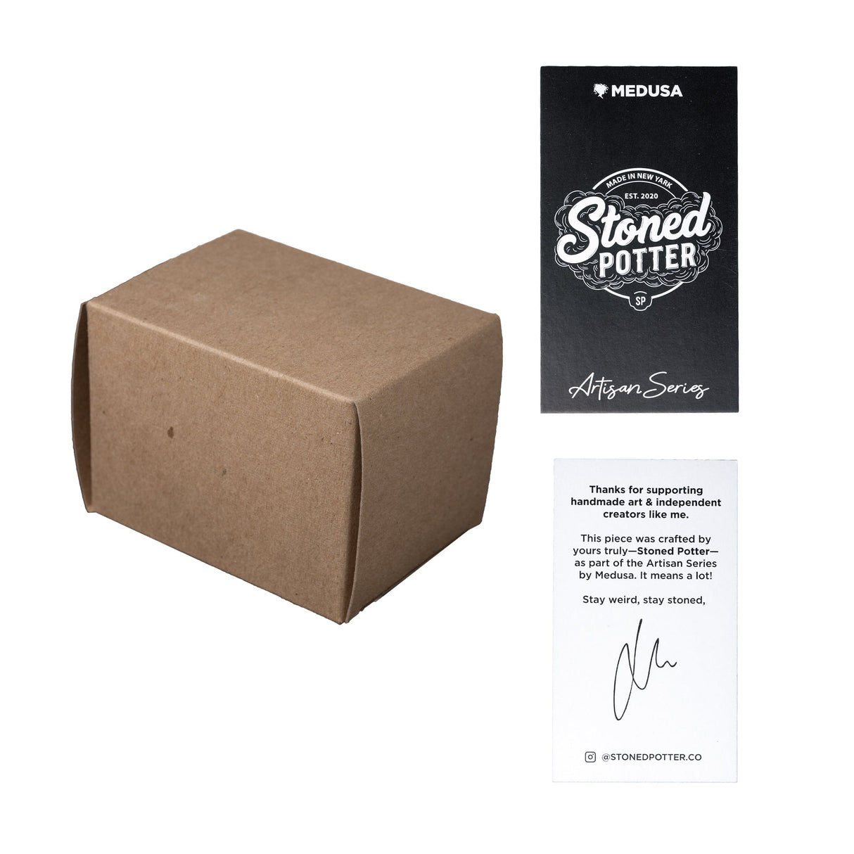 Stoned Potter Mini Sherlock Ceramic Pipe