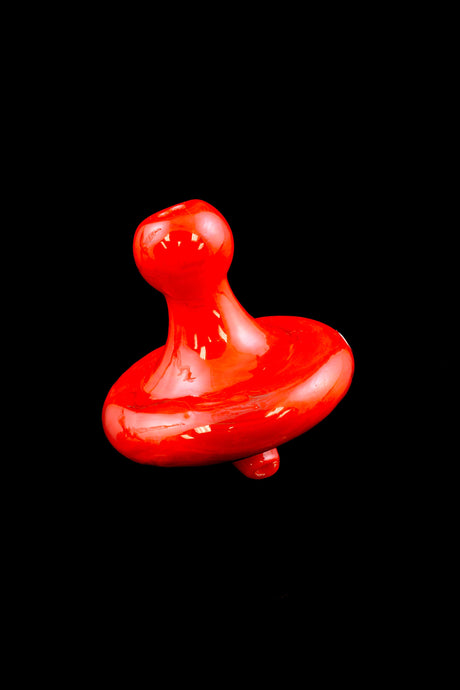 Colored Glass Directional Carb Cap “Spin Doctor” – Assorted Colors