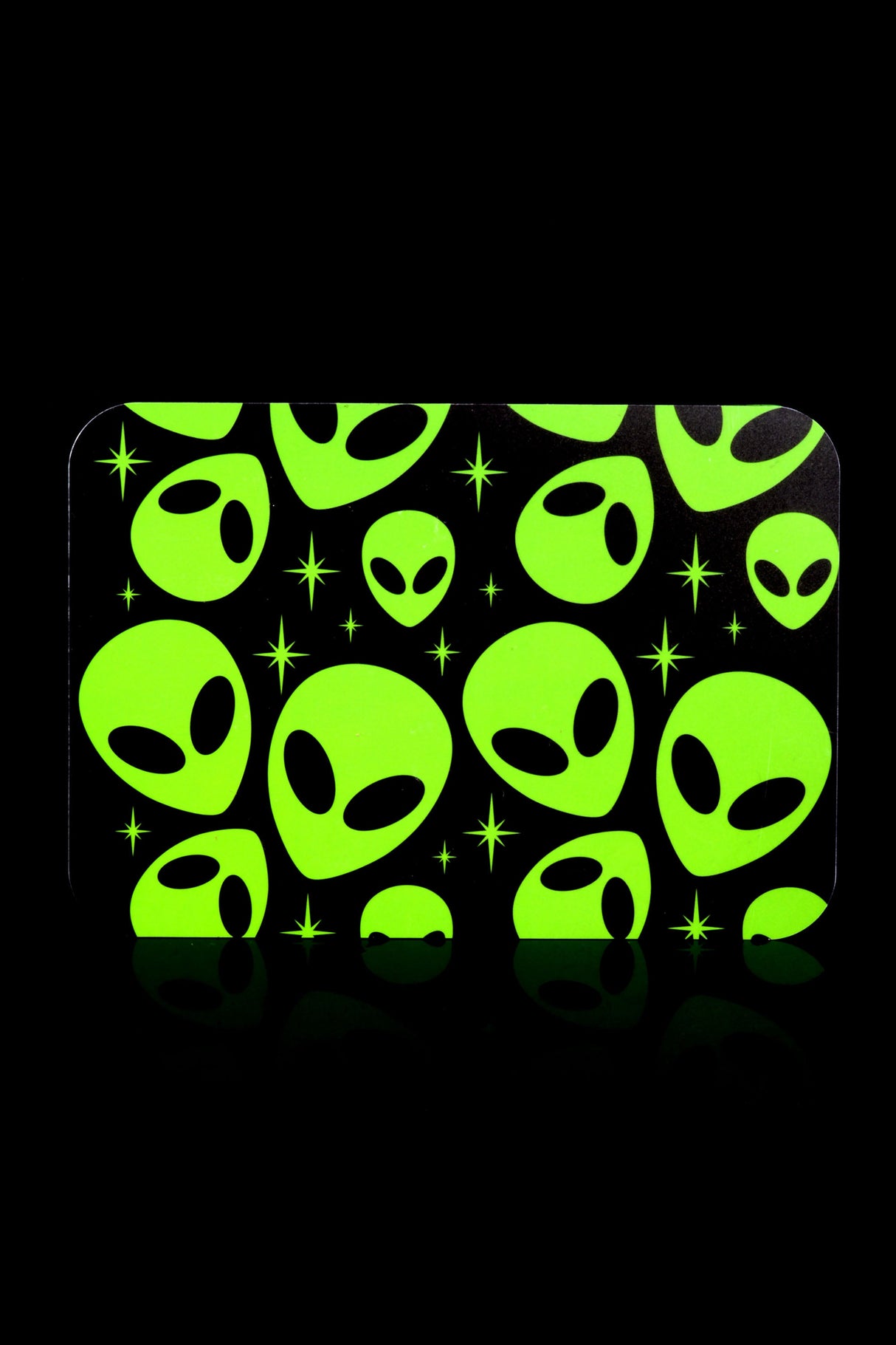 Small Art Metal Rolling Tray with Magnetic Lid – 7″ × 5″ – Select Design