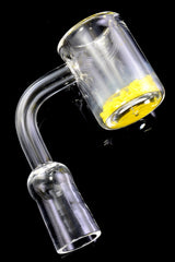 Quartz 14.5 mm Male 90° Thermochromic Banger – Domeless