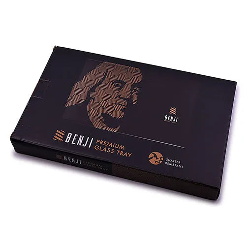 Benji Shatter-Resistant Glass Tray Kit Art Franklin contents