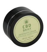 Earthly Body CBD Daily Intensive Cream 1.7 oz 12 Pack, THC-Free Skincare Product Top View