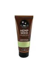Earthly Body Hemp Seed Hand & Body Lotion 7 oz - Cucumber Melon, front view on white background