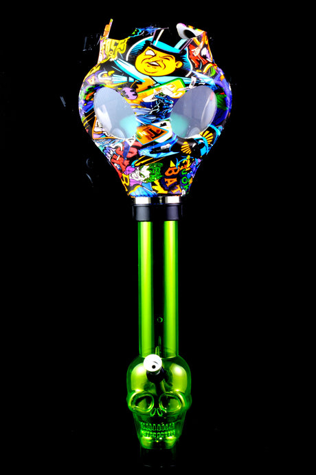 Acrylic Gas Mask Bong “Alien Skull” – Design Options