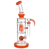 EG Glass Basketball Glass Water Pipe | 11" | 14mm F | Colors Vary