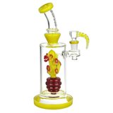 EG Glass Bonsai Glass Water Pipe | 10" | 14mm F | Colors Vary