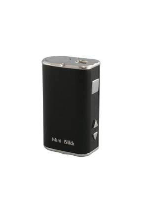 Eleaf iStick Mini 10W Digital Mod Battery in Black, front view, compact and portable design