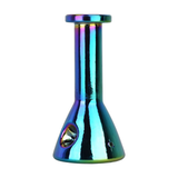 Electroplated Beaker Glass Hand Pipe | 5" | Assorted Colors | 5ct Bundle