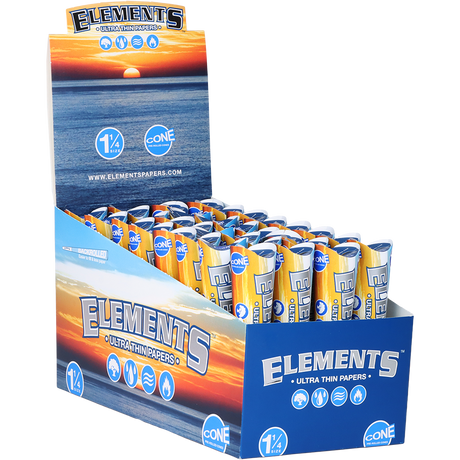 Elements Ultra Thin Pre-Rolled Cones | 32pk Display