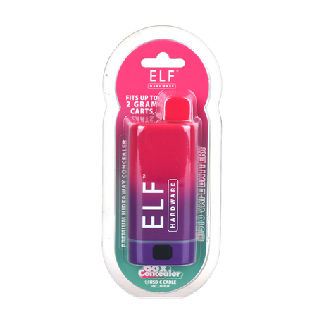 ELF Hardware Box Concealer 510 Cart Vape Battery | 550mAh | Assorted Colors | 15ct Display