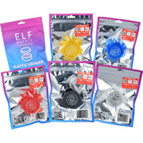 ELF Supply Plastic Grinder | 2pc | 2" | Assorted Colors | 6ct Box