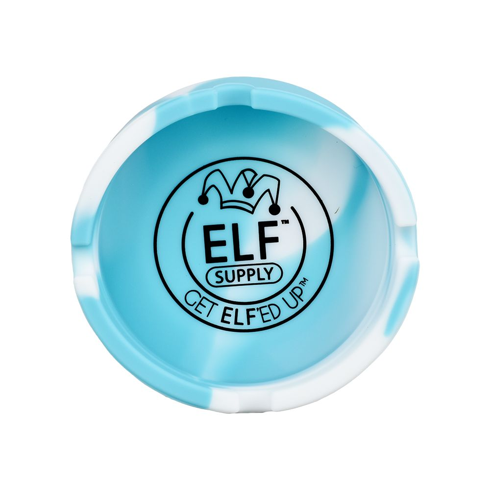 ELF Supply Round Silicone Ashtray | 3.25" | Assorted Colors | 6ct Box