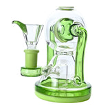 Emerald Orbit 10” Rock Glass Dab Rig