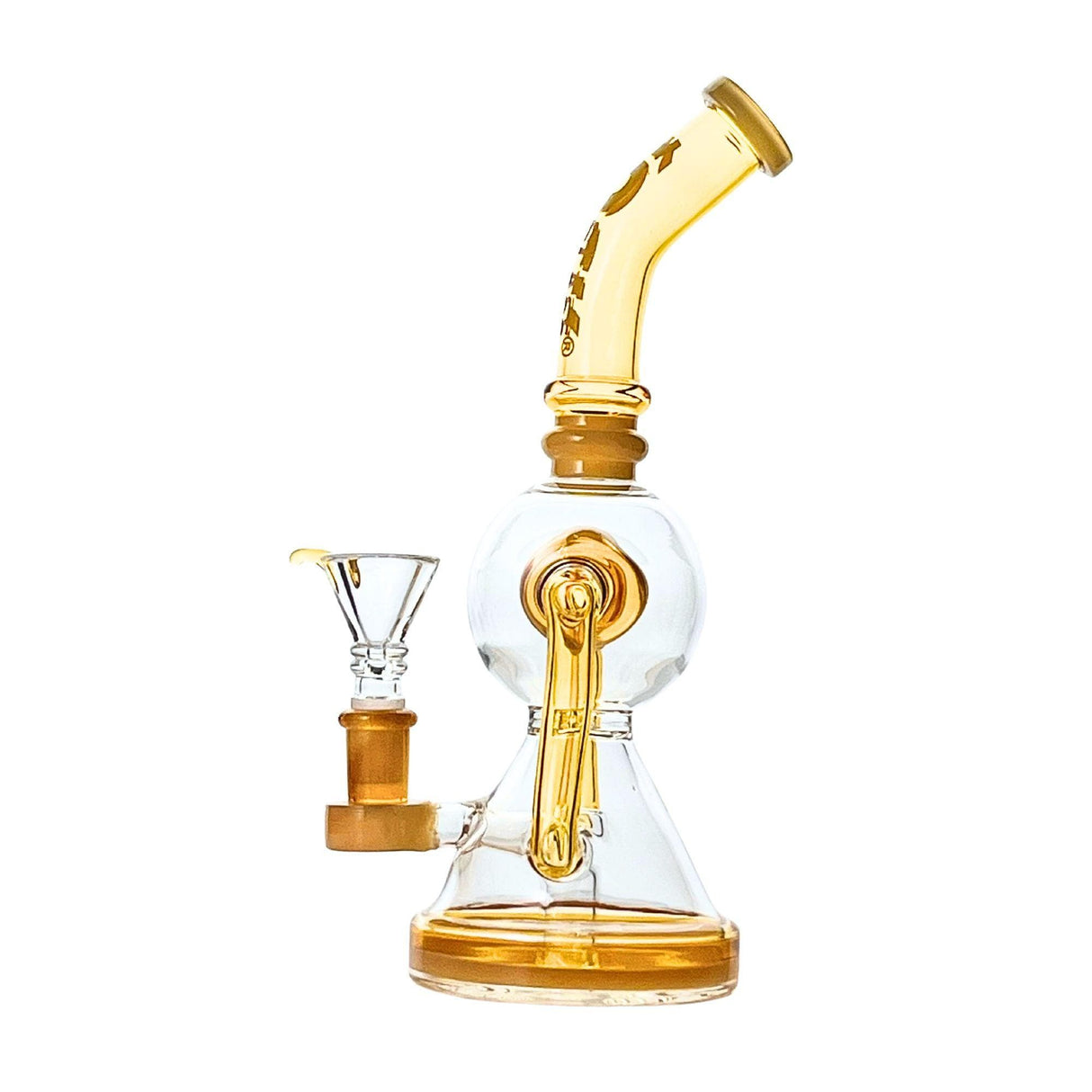 Emerald Orbit 10” Rock Glass Dab Rig