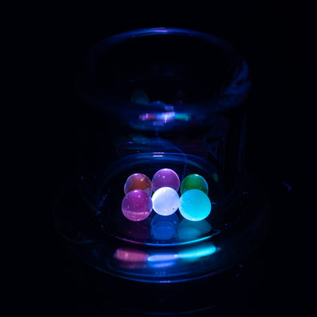Empire Glassworks 4mm Terp Pearl UV/GLOW Set - Empire Smokes