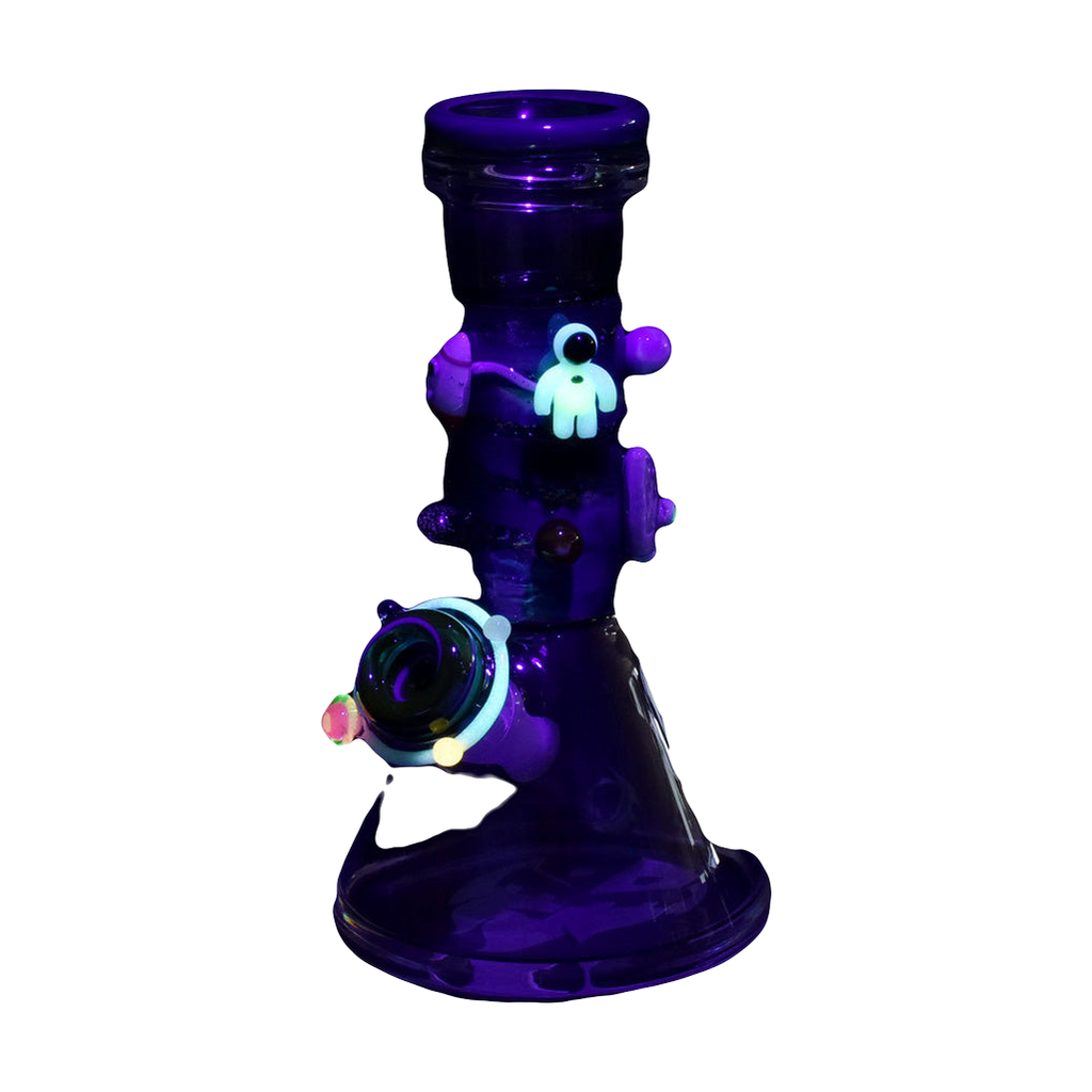 Empire Glassworks Baby Beaker Bong | Galaxy Glow