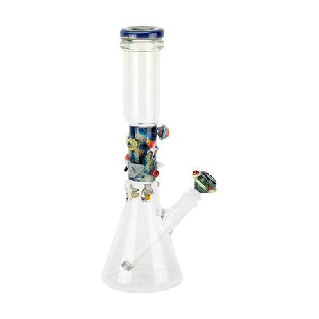Empire Glassworks Beaker Bong - Galaxy Design with Intricate Artwork - 15" Height