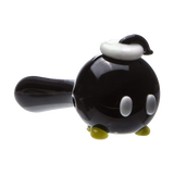 Empire Glassworks Bomberman Glass Pipe, Heady Spoon Design, 5" Borosilicate, Side View