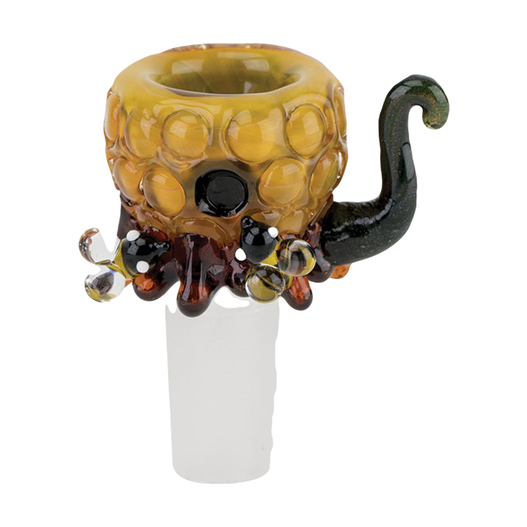 Empire Glassworks Beehive Bowl Piece for Bong, 14mm, Handcrafted Borosilicate Glass, Front View