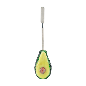 Empire Glassworks Avocadope Dab Tool with Steel Tip, Front View, 4.5 Inch for Concentrates