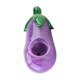 Empire Glassworks Eggplant Bowl Slide, 14mm Male Joint, Top View, Borosilicate Glass
