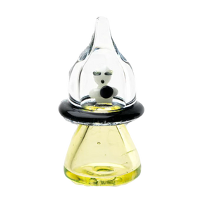 Empire Glassworks Glow in Dark Martian Carb Cap for Dab Rigs, 30mm Borosilicate