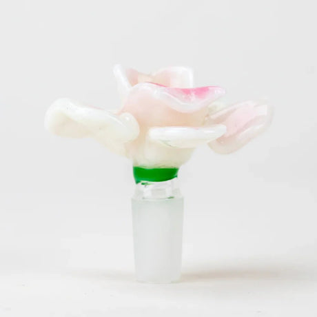 Empire Glassworks Orchid Flower Bowl Piece - Empire Smokes