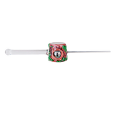 Empire Glassworks Metal & Glass Poker Wand | 6" | Hootie's Forest