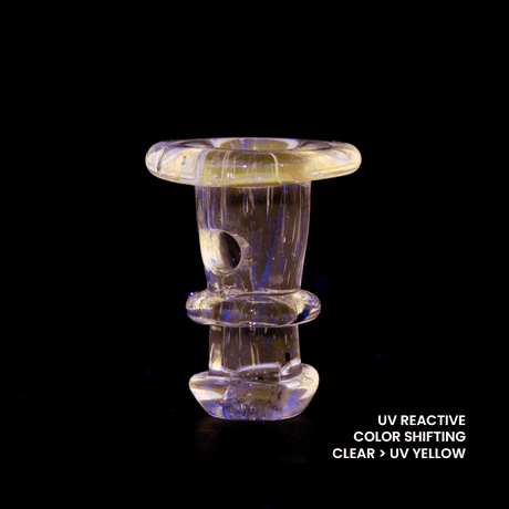 Empire Glassworks PuffCo 'New Peak' & Proxy Glass Joystick Cap - Multiple Colors