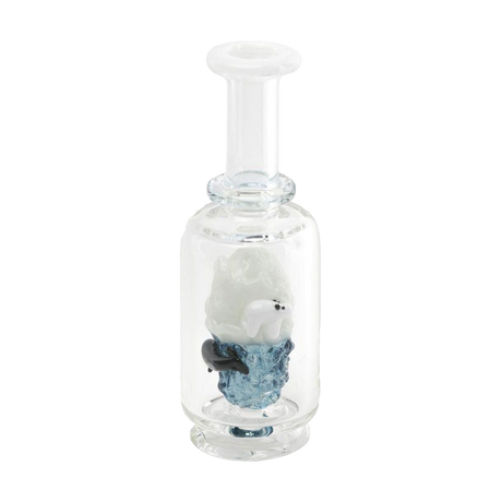 Empire Glassworks Puffco Peak UV Attachment with Avenge Artic Design, Front View
